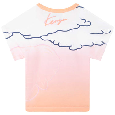 Playera KENZO blanca para bebés